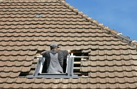 Pose de velux - Parmilieu